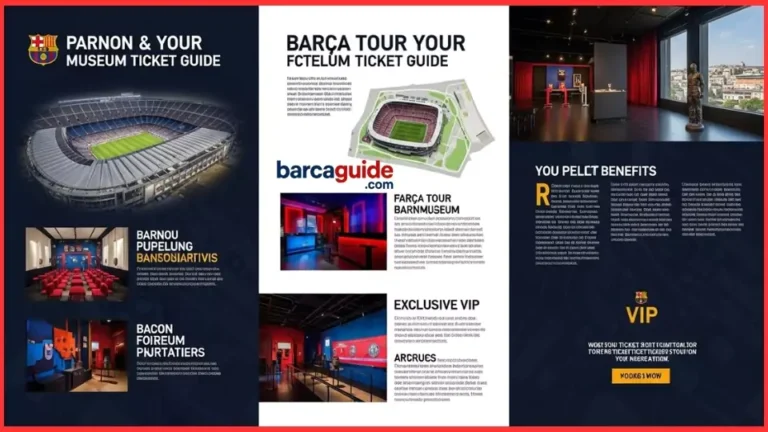 Barça Tour: Your FC Barcelona Museum Ticket Guide