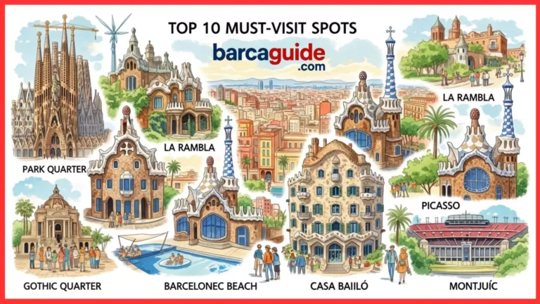 Top 10 Must-Visit Spots in Barcelona You’ll Love