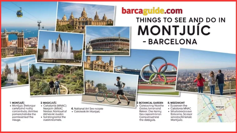 Things to See and Do in Montjuïc