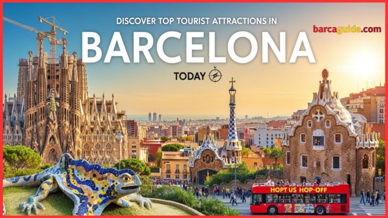 Discover Top Tourist Attractions in Barcelona Now